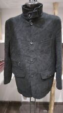 CAPPOTTO IN COTONE ENRICO COVERI usato Uomo Man Nero Tg 52 PGS391PI