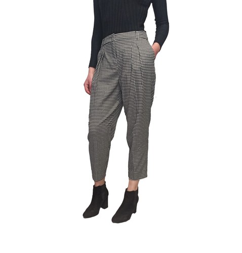 Pantaloni baggy lana a - baggy, in