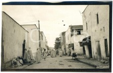 1920 ca BISKRA (ALGERIA) COSTUMI - Scena di strada (2) - Foto 14x9 cm