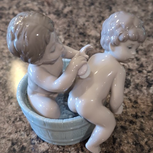 Vtg lladro bath - vtg, 'bath