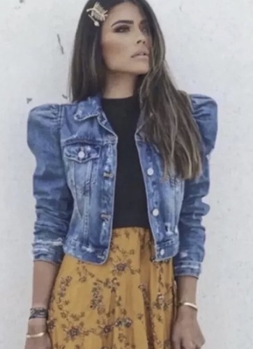 Rara giacca jeans - denim, zara