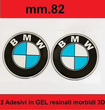 2 adesivi BMW GEL 82.mm
