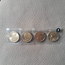 Lotto di 4 Monete Dollaro