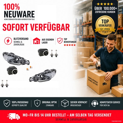 Faro adatto per peugeot 206 - peugeot,