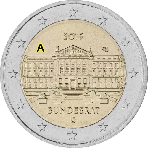 Euro commemorativi germania - 2,