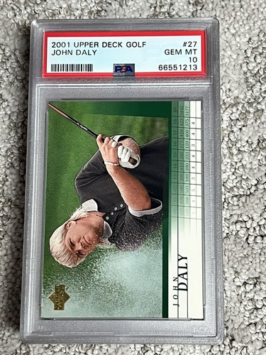 Psa gem mint golf card - 10,