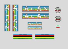 Alan bicycle Telaio Adesivi -