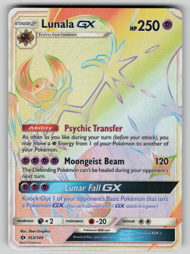 Lunala 153 149 - gx, (secret)