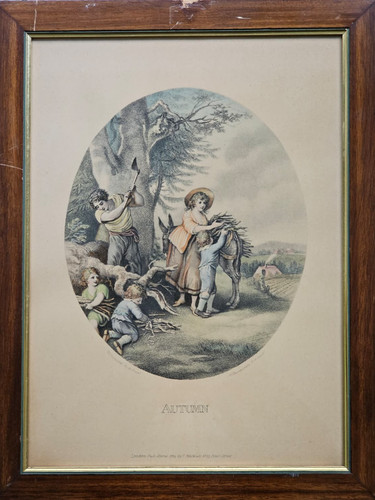 Antica stampa fine - antica,