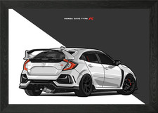 honda civic tipo R bianco