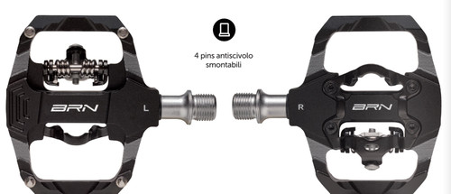 Brn pedali spark dual - brn,