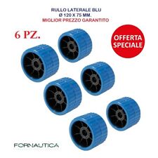 6 RULLI LATERALI CARRELLO BLU