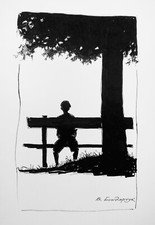 Original drawing with black