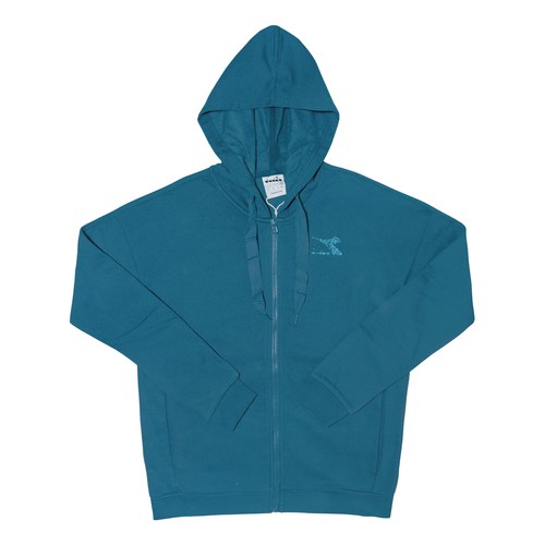 Felpa cappuccio donna diadora - felpa,