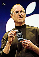 Stampa Pop Art Originale Steve