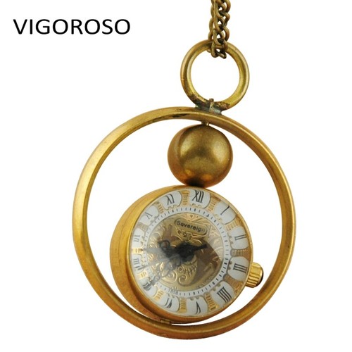 Orologio tasca retrò vetro - da,