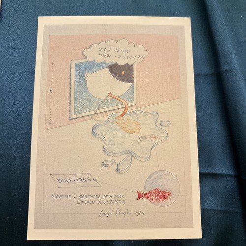 Cartolina luigi serafini - cartolina,