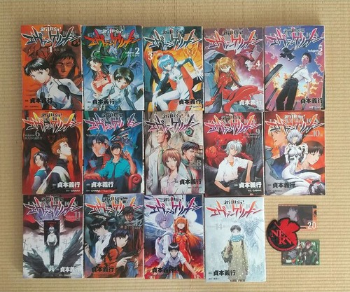 Evangelion manga set completo - manga,