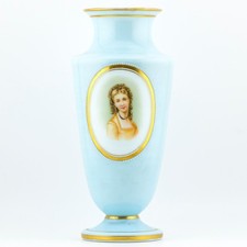 Vaso Celadon Vetro Opalino