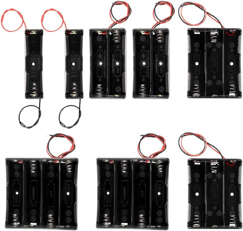 8pcs porta batterie 18650 - batterie,