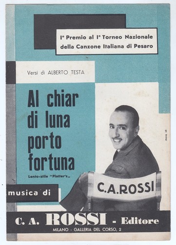 Spartito chiar luna - spartito,