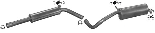Silenziatore scarico skoda - silenziatore,