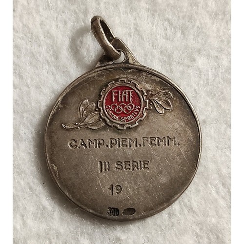Medaglia centro sportivo fiat - medaglia,