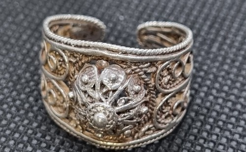 Anello argento filigranato - anello,