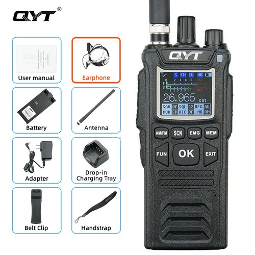 Qyt walkie talkie 27mhz - talkie,