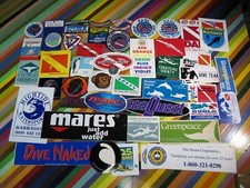 Adesivo surf subacqueo - , vintage