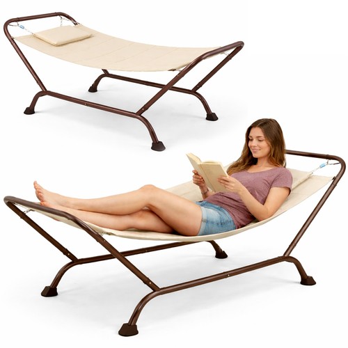Amaca con cuscino beige - amaca,