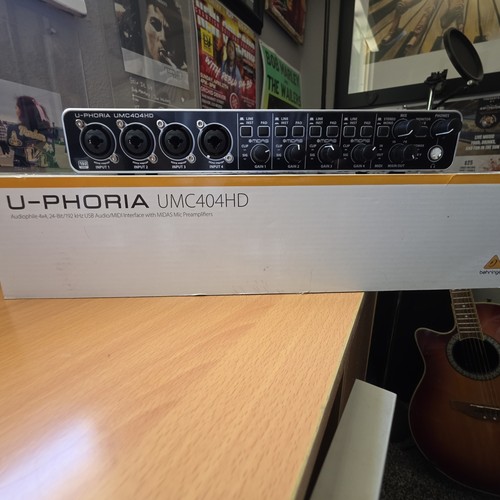 Behringer phoria umc404hd - behringer, u-phoria