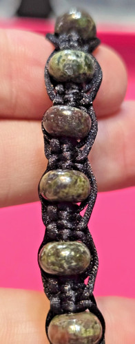 Bracciale regolabile perle