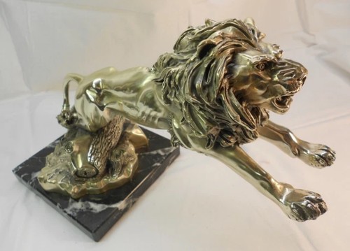 Fermalibri argento leone - fermalibri,