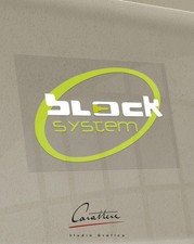 COPPIA VETROFANIE SPECULARI ADESIVE BLOCK SYSTEM