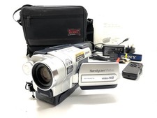 Videocamera digitale Sony CCD-TRV218E Hi8 nastro HANDYCAM set completo funzionante