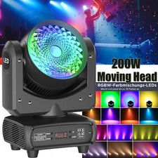 200 W COB LED Wash Beam testa