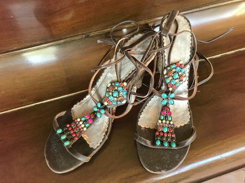 Sandali donna con zeppa