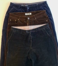 3 PAIA PANTALONI VELLUTO A COSTE UOMO TG. 52 Uomo