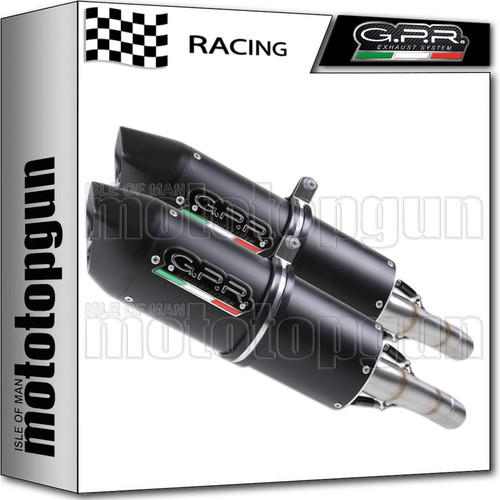 Gpr scarico race furore - 2, nero
