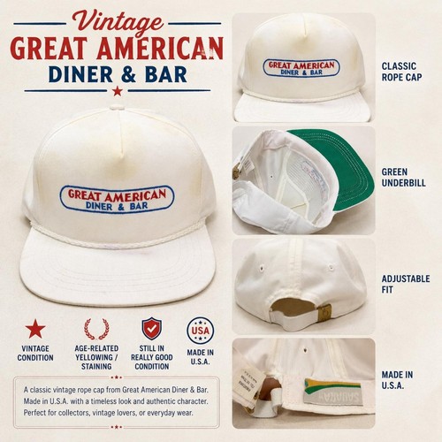 Cappello vintage great - vintage,