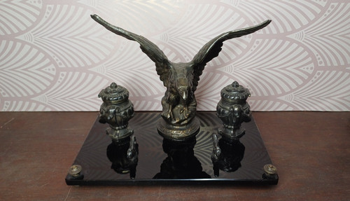 Calamaio vintage con aquila - , in