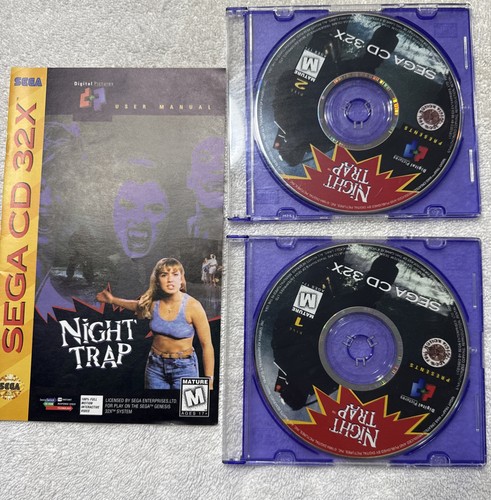 Night trap sega 32x 1994 - trap,