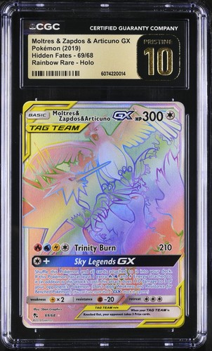 2019 pokemon hidden fates cgc - pokemon,