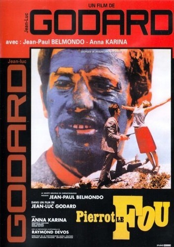 Pierrot fou godard - pierrot, le
