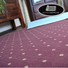 Lunga Durata Moderno Pavimento Tappeto 'Chic' Lilla Spesso Tutte le Misure su