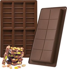 2x Pezzi Stampo per Cioccolato