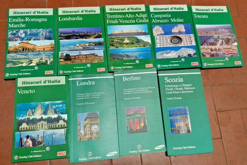 Libri itinerari d italia - n.6+3, d'italia
