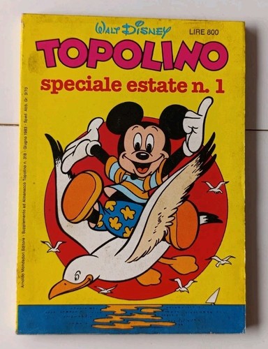Topolino speciale estate 1 - topolino, n.1