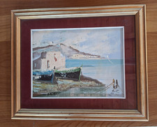 Quadro olio su tela firmato-